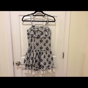 Sakura print dress